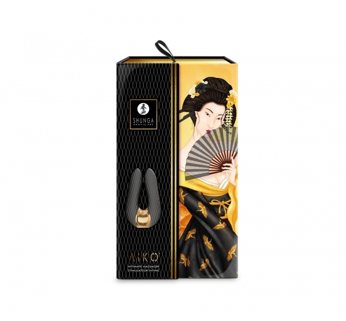 Вибромассажер Shunga - Aiko Intimate Massager Black