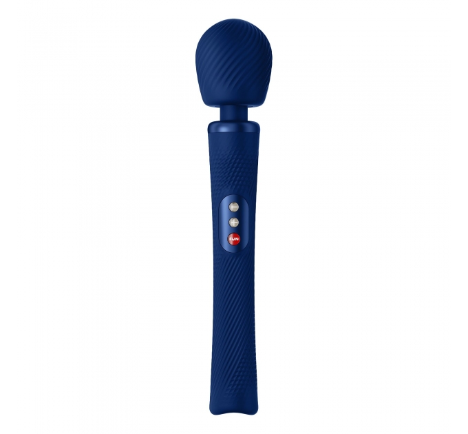 Вибромассажер Fun Factory VIM Vibrating Wand midnight blue, супермощный и легкий, до 6 часов работы