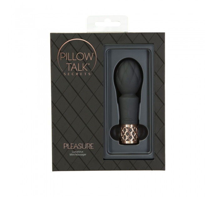 Вибромассажер Pillow Talk Secrets - Pleasure - Clitoral Vibrator Wand - Black