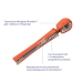 Вибромассажер Fun Factory VIM Vibrating Wand sunrise orange, супермощный и легкий, до 6 часов работы