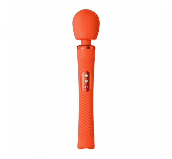 Вибромассажер Fun Factory VIM Vibrating Wand sunrise orange, супермощный и легкий, до 6 часов работы