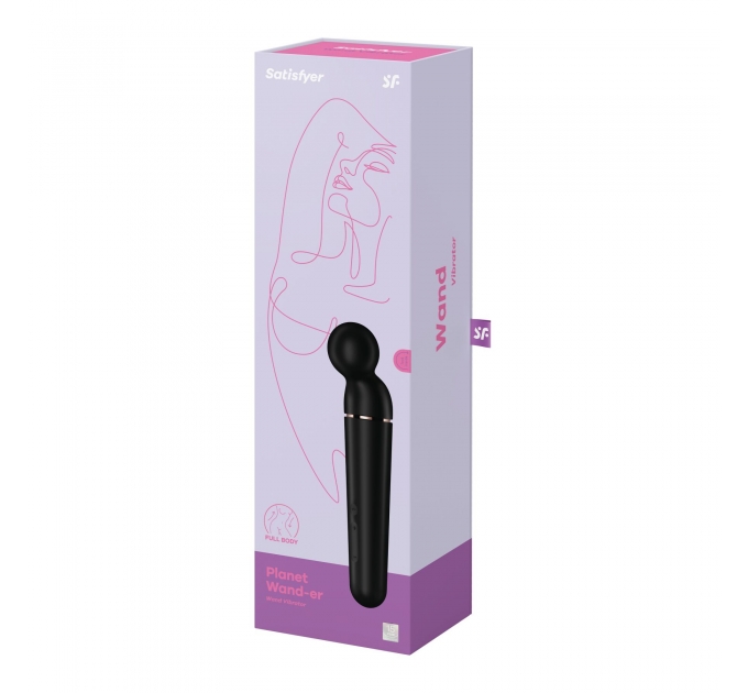 Вибромассажер Satisfyer Planet Wand-er Black/Rosegold