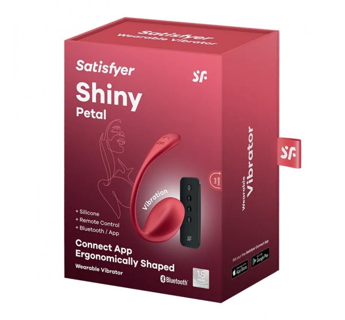 Виброяйцо Satisfyer Shiny Petal Connect App