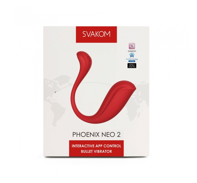 Интерактивное виброяйцо Svakom Phoenix Neo 2