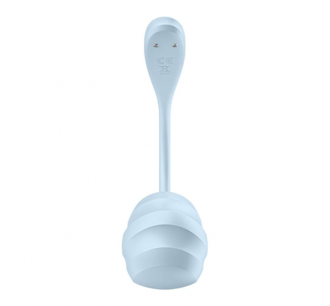 Виброяйцо Satisfyer Smooth Petal Connect App Mint