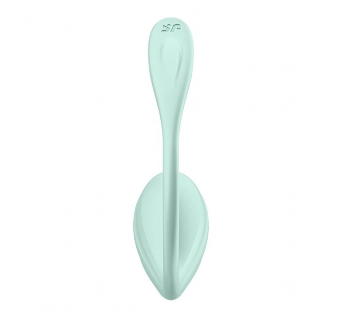 Виброяйцо Satisfyer Smooth Petal Connect App Light Blue