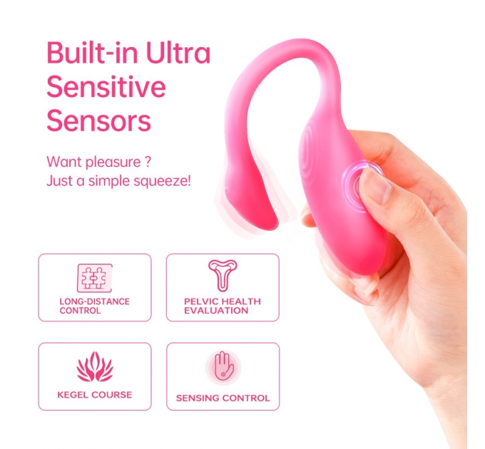 Смарт-виброяйцо Magic Motion Flamingo Max Pink