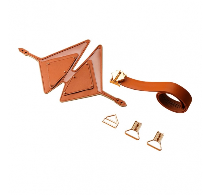 Маска на глаза LOCKINK Vixen Blindfold Brown Set